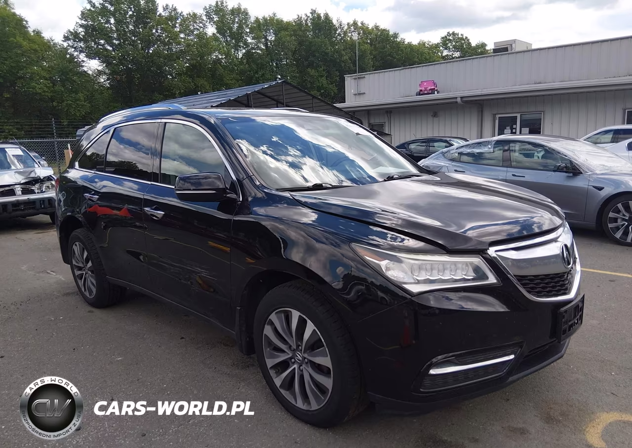 2016 Acura Mdx Technology Acurawatch Plus Packages-Technology Package
