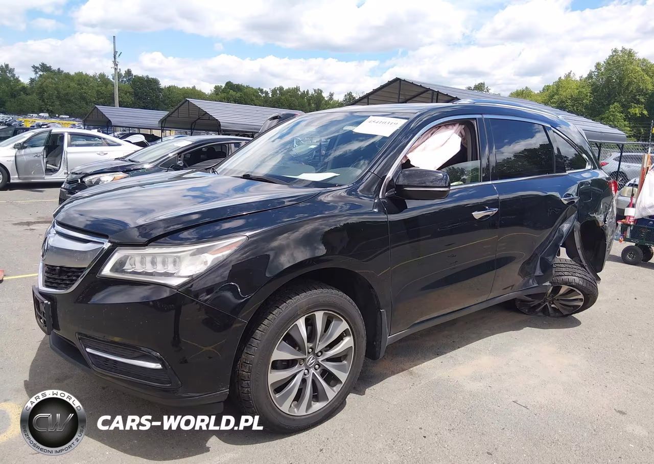 2016 Acura Mdx Technology Acurawatch Plus Packages-Technology Package VIN:5FRYD4H4XGB029523 - 2