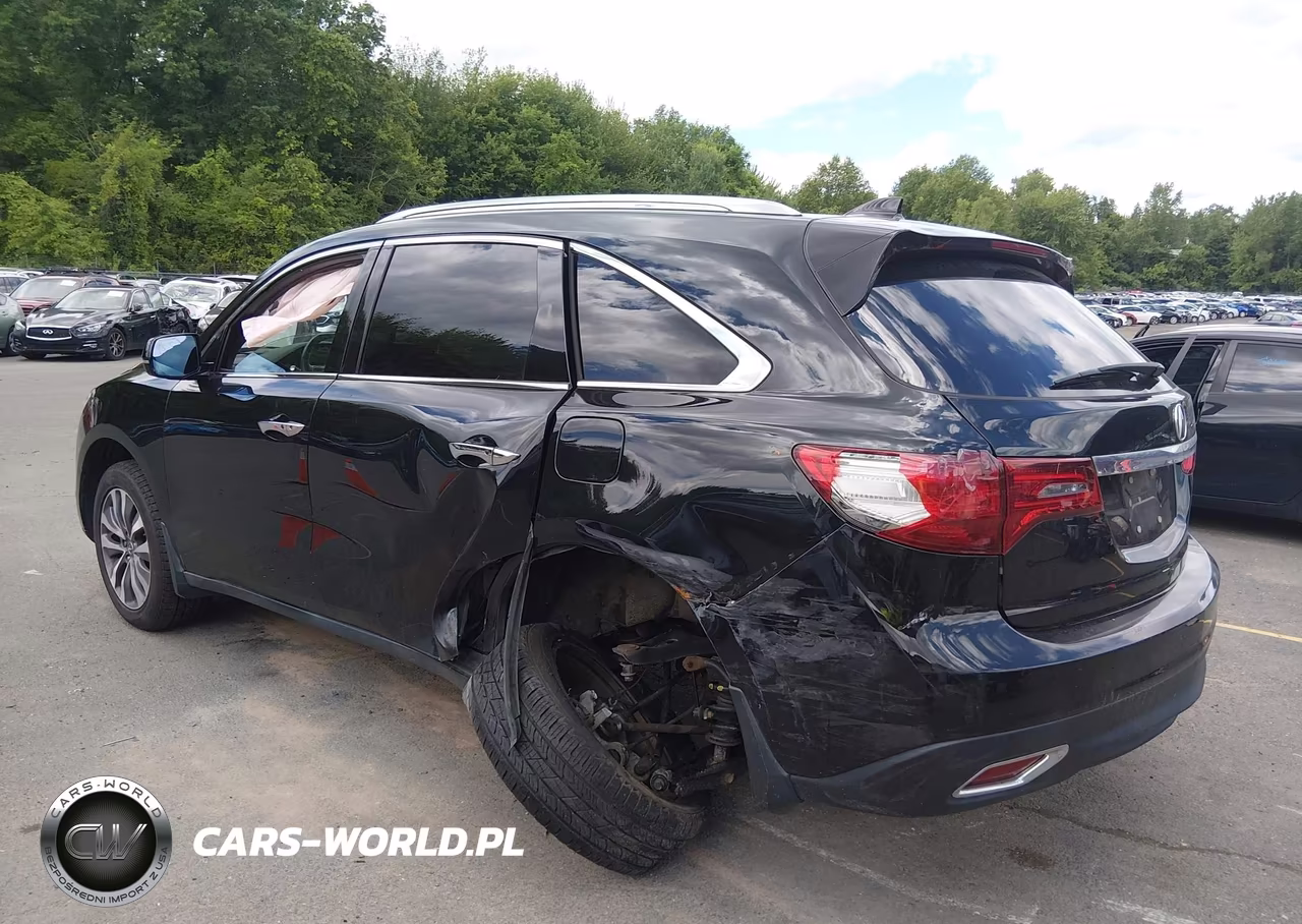2016 Acura Mdx Technology Acurawatch Plus Packages-Technology Package VIN:5FRYD4H4XGB029523 - 3