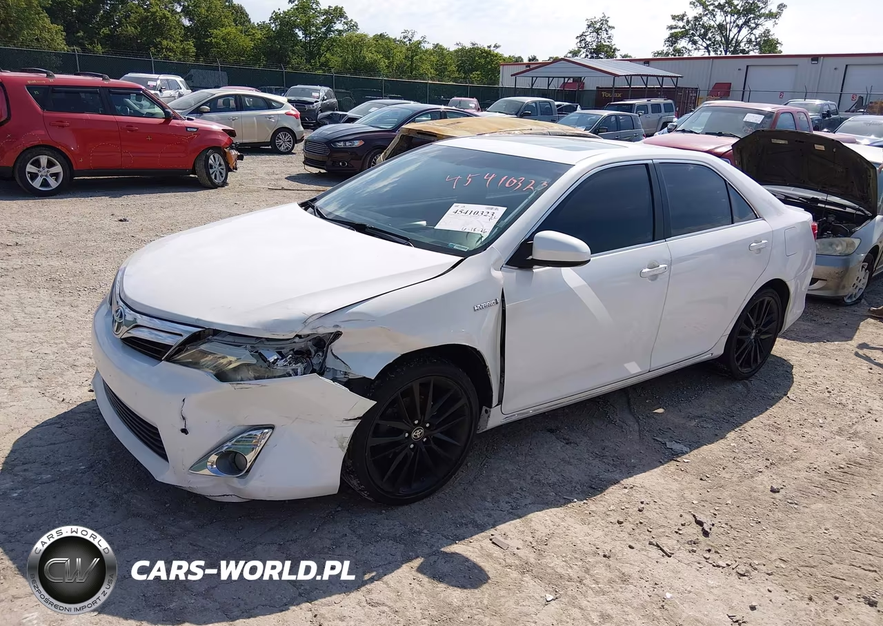 2012 Toyota Camry Hybrid Xle VIN:4T1BD1FKXCU016033 - 2