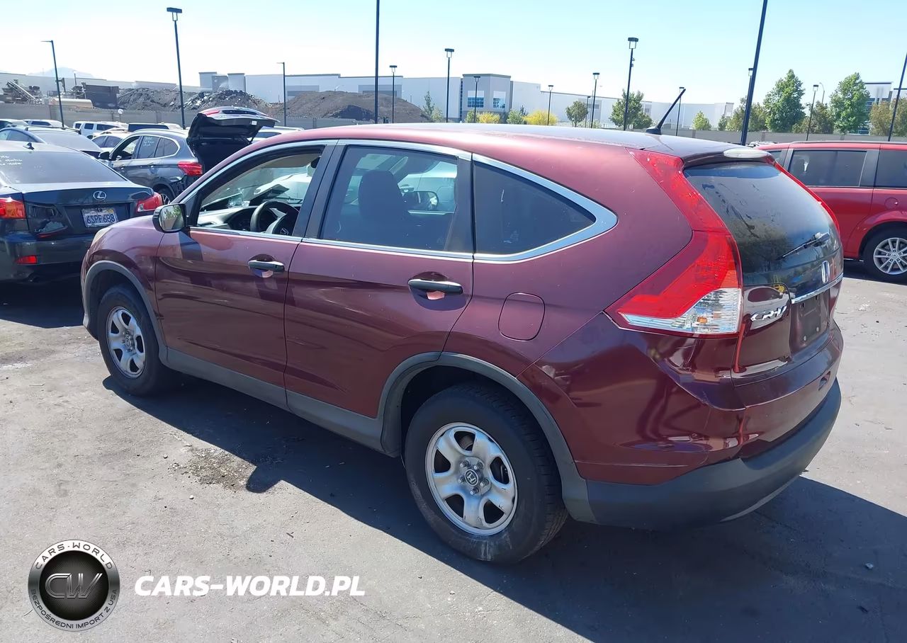 2013 Honda Cr-V Lx VIN:5J6RM3H3XDL046073 - 3
