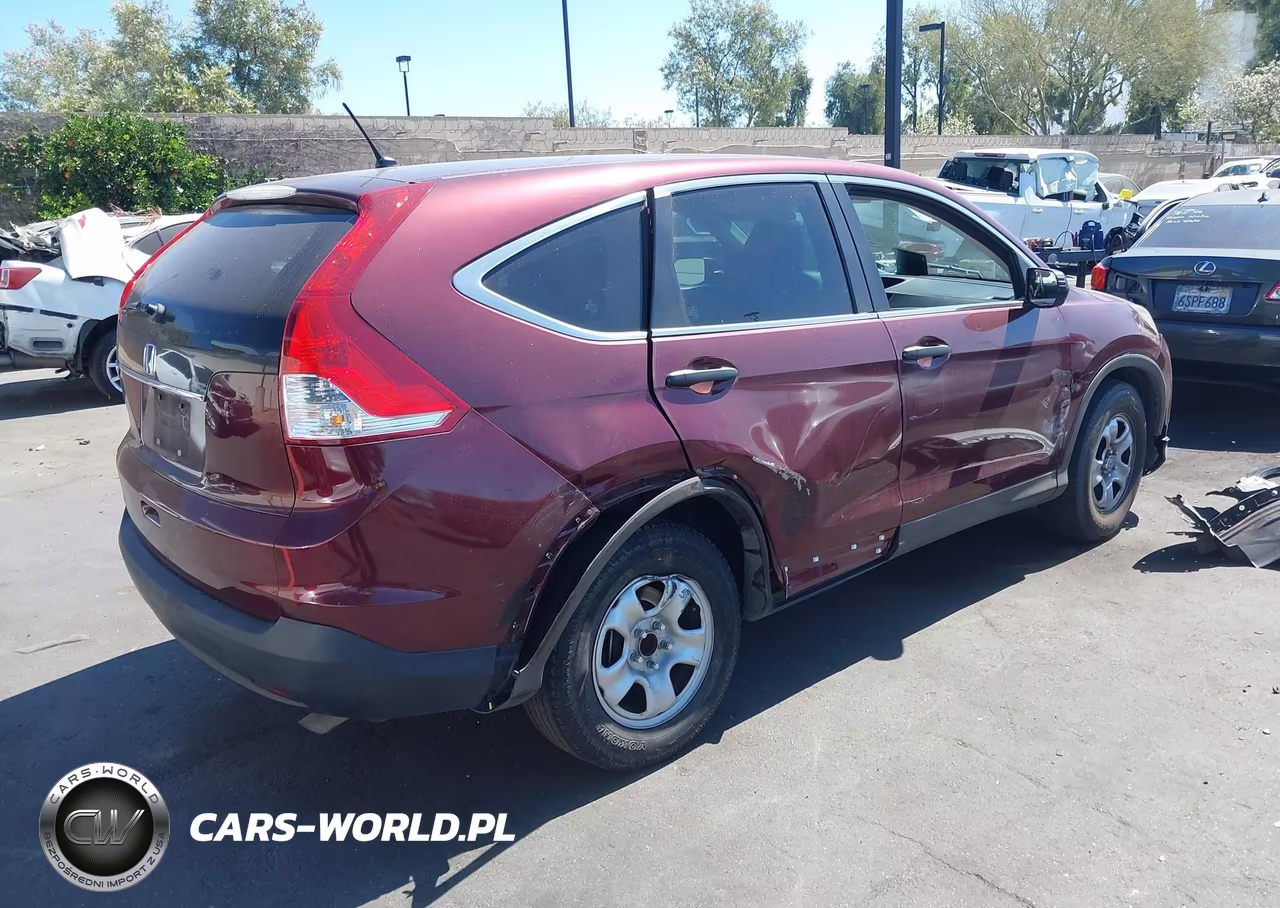2013 Honda Cr-V Lx VIN:5J6RM3H3XDL046073 - 4
