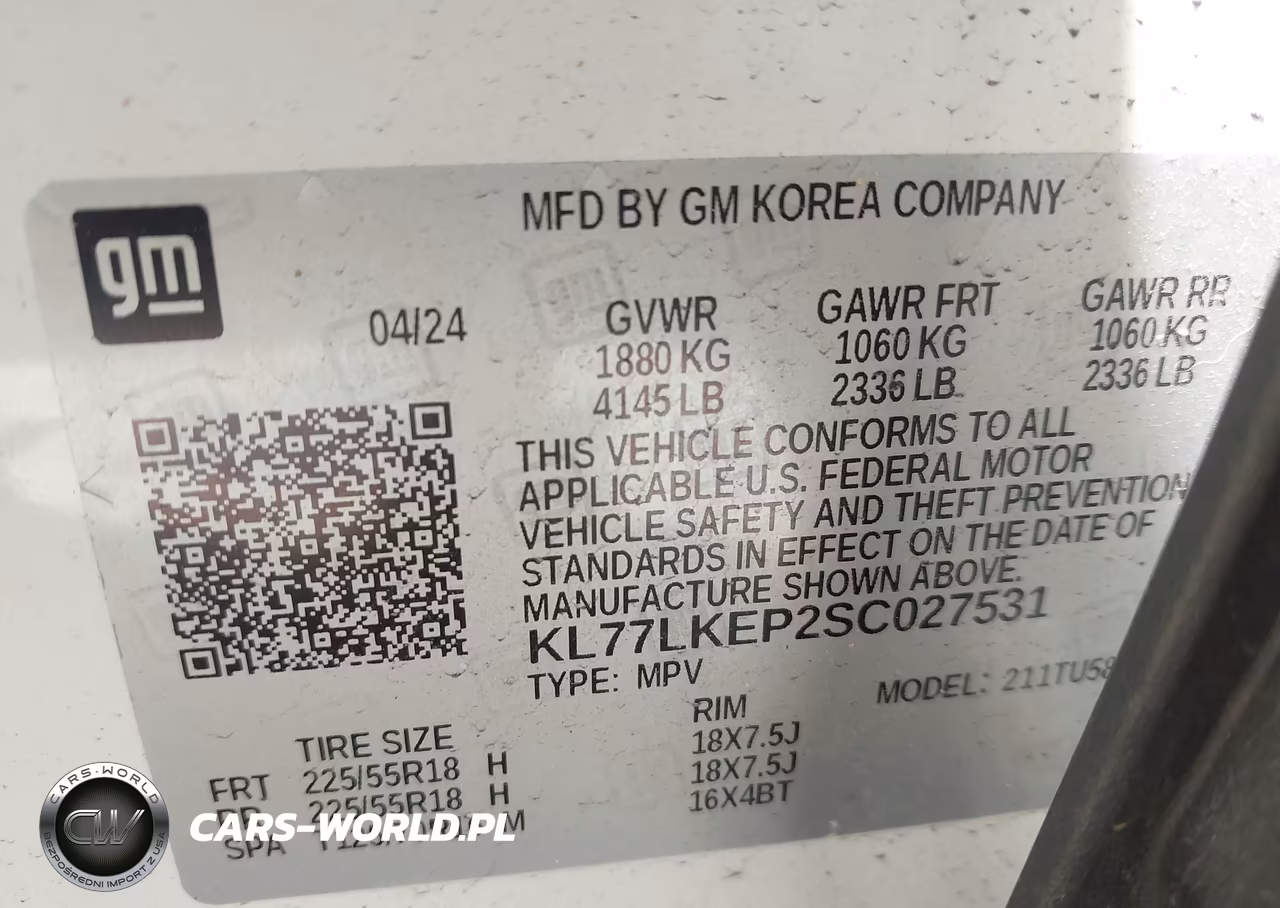 2025 Chevrolet Trax Fwd Activ VIN:KL77LKEP2SC027531 - 9