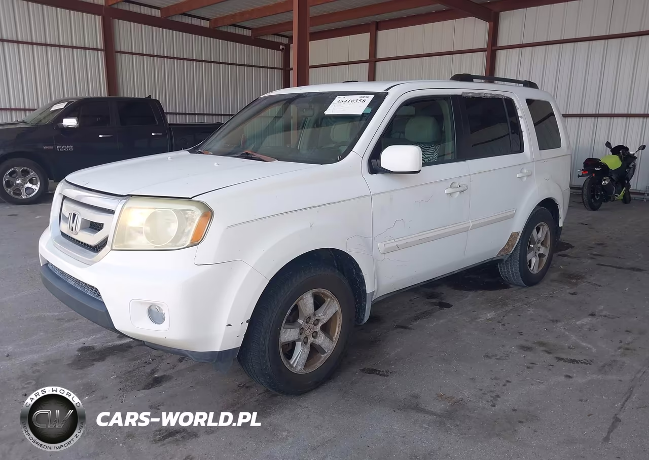 2009 Honda Pilot Ex VIN:5FNYF38499B025648 - 2