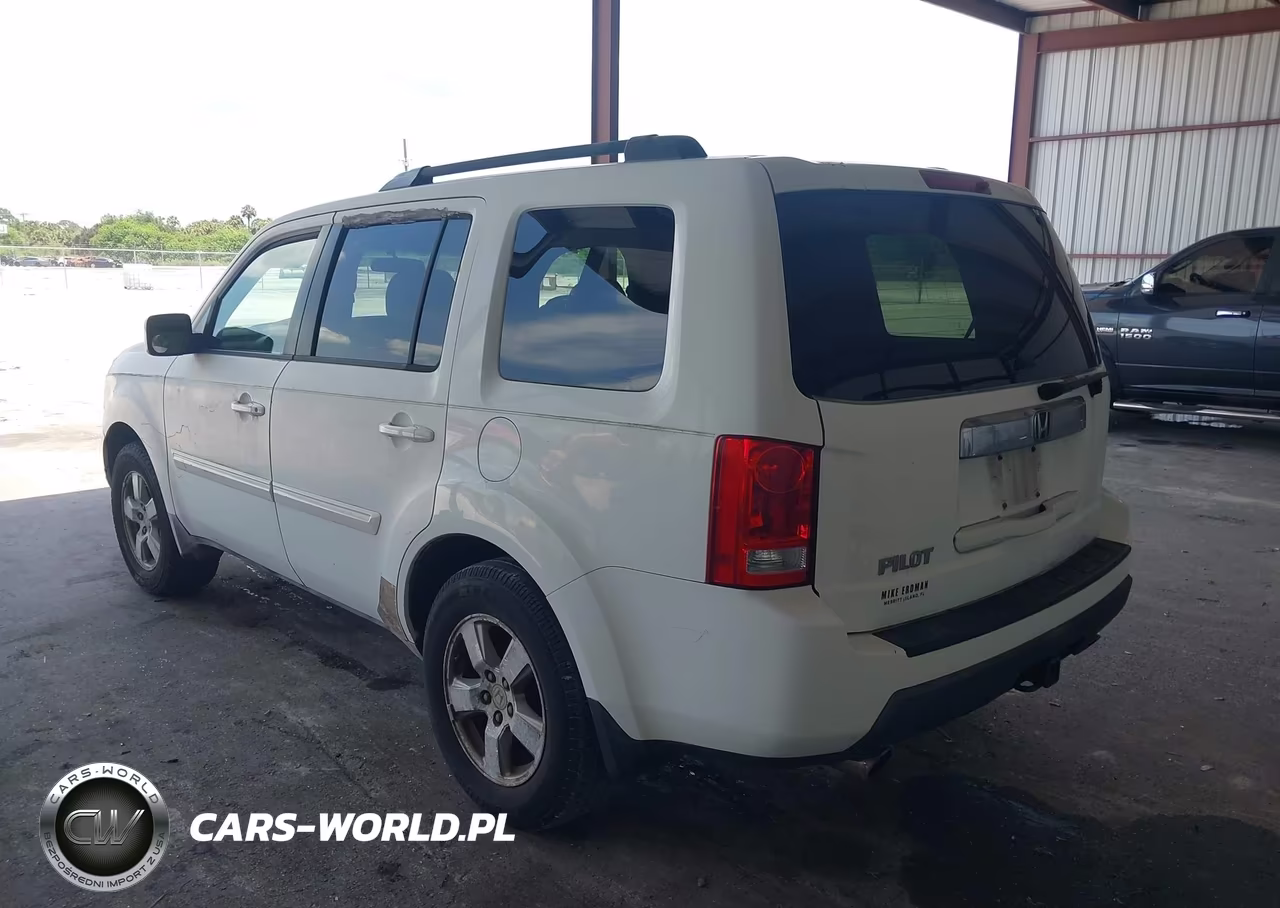 2009 Honda Pilot Ex VIN:5FNYF38499B025648 - 3