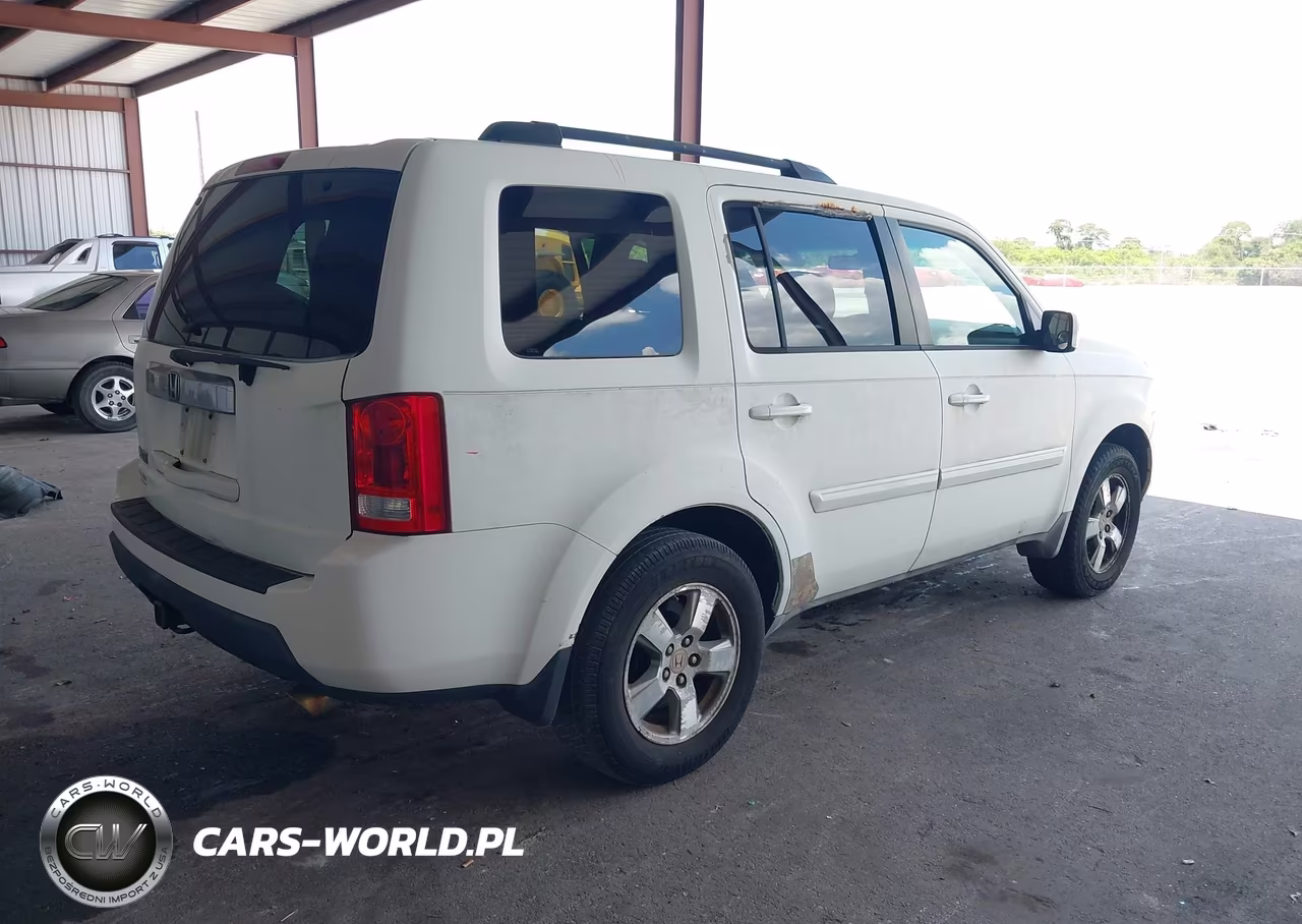 2009 Honda Pilot Ex VIN:5FNYF38499B025648 - 4