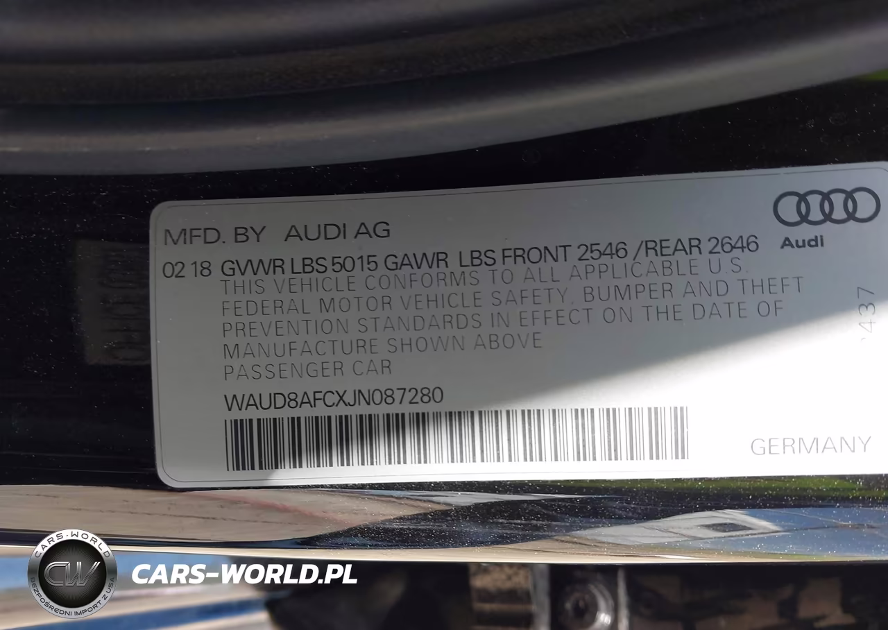 2018 Audi A6 2.0T Premium Plus VIN:WAUD8AFCXJN087280 - 9