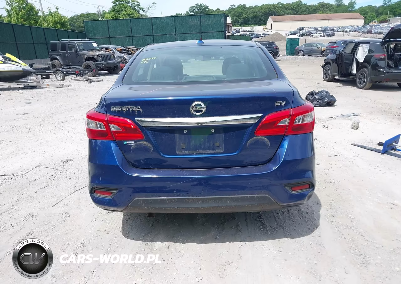 2019 Nissan Sentra Sv VIN:3N1AB7AP2KY447136 - 16