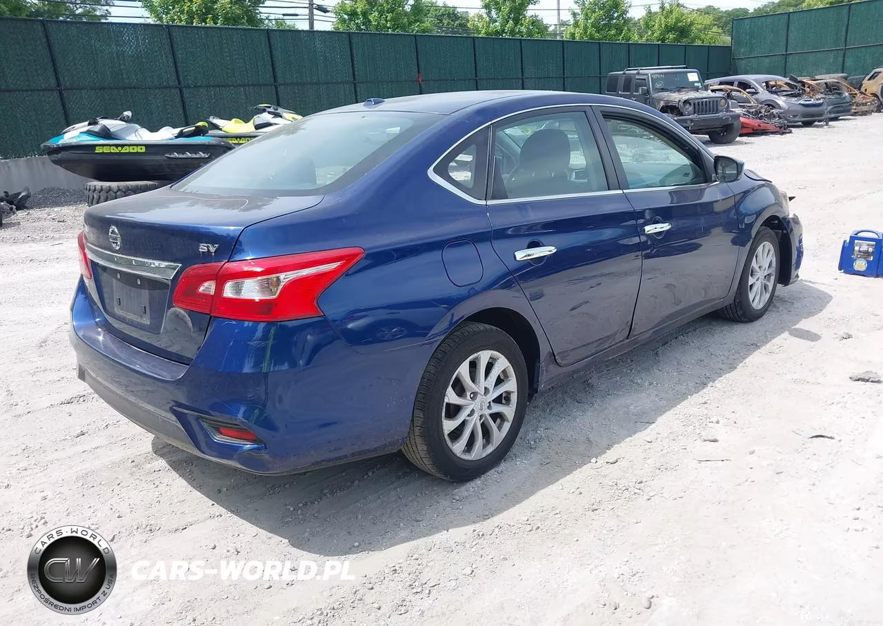 2019 Nissan Sentra Sv VIN:3N1AB7AP2KY447136 - 4