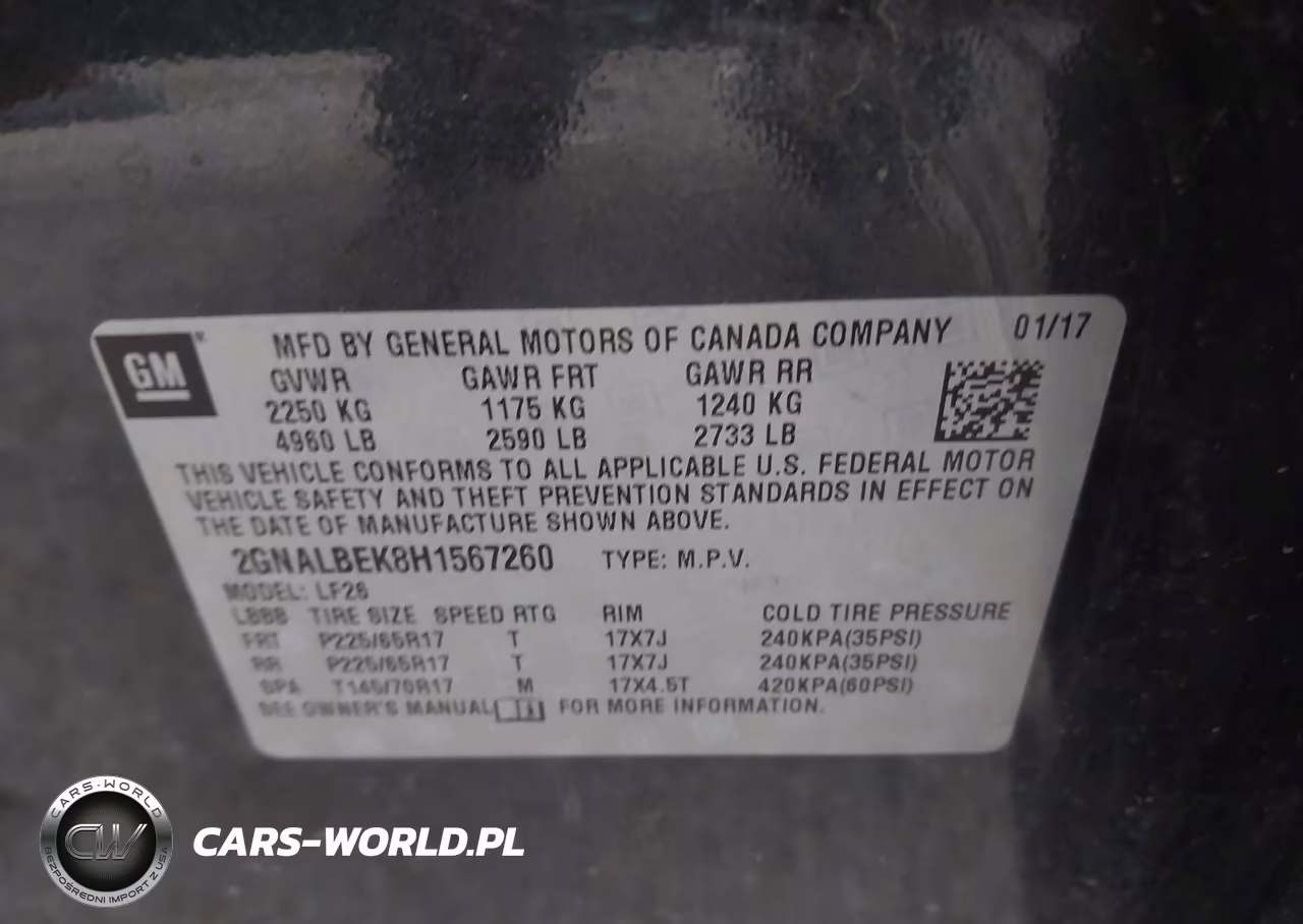 2017 Chevrolet Equinox Ls VIN:2GNALBEK8H1567260 - 9
