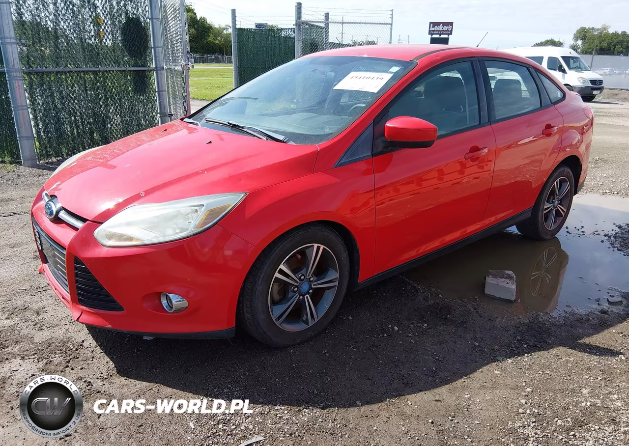 2012 Ford Focus Se VIN:1FAHP3F23CL236577 - 2