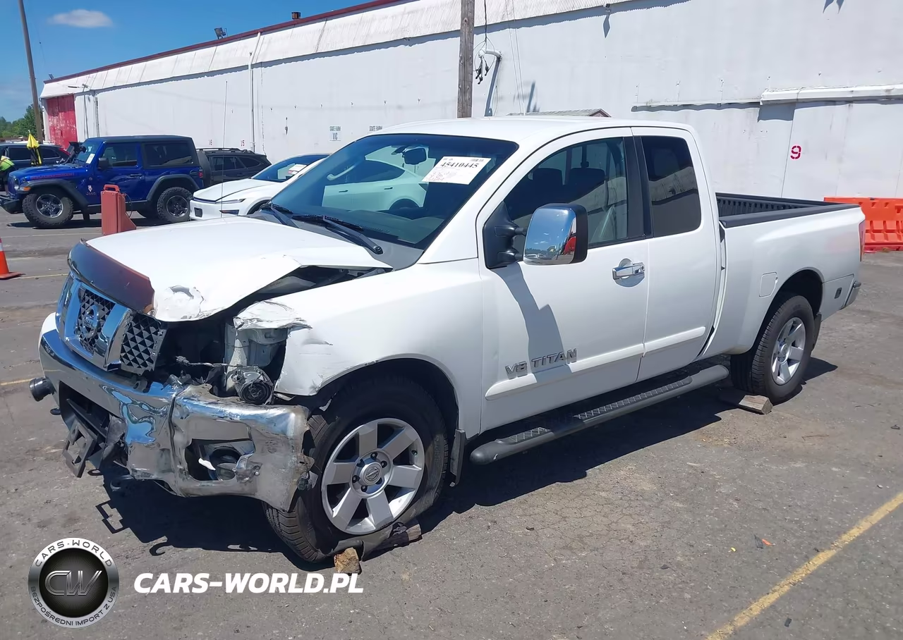 2006 Nissan Titan Le VIN:1N6AA06B66N554162 - 2