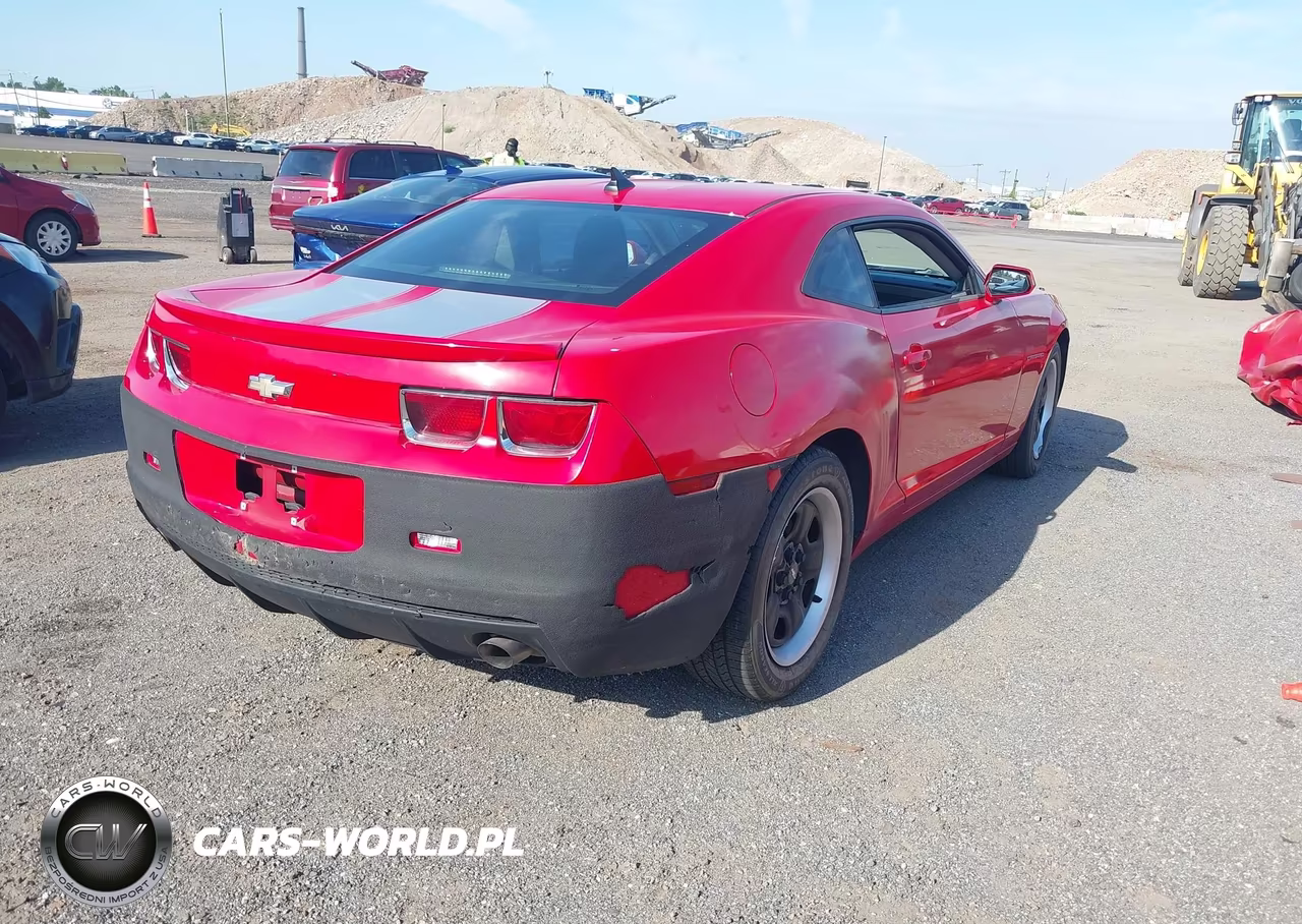 2012 Chevrolet Camaro 2Ls VIN:2G1FA1E32C9155765 - 4