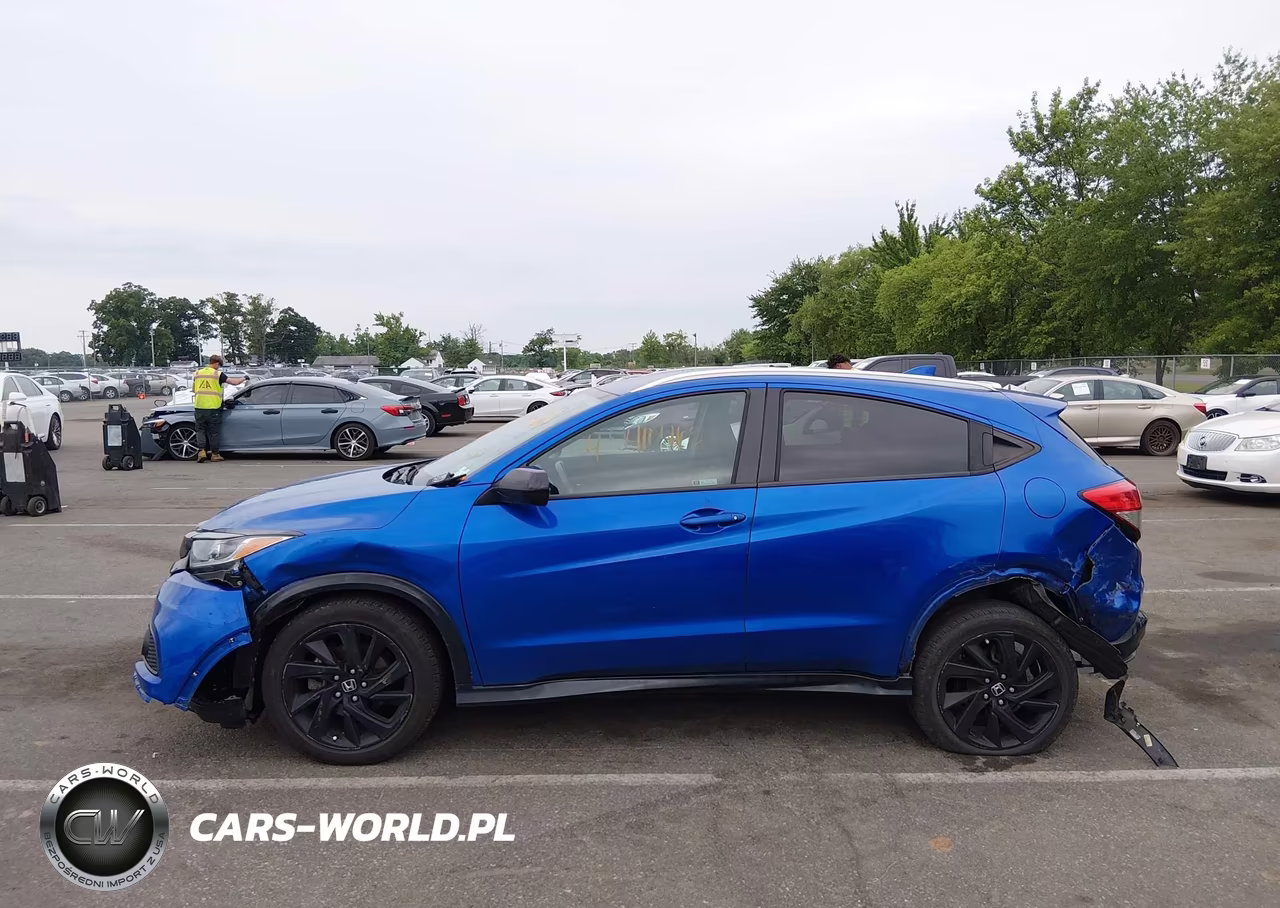 2021 Honda Hr-V Awd Sport VIN:3CZRU6H18MM722308 - 14
