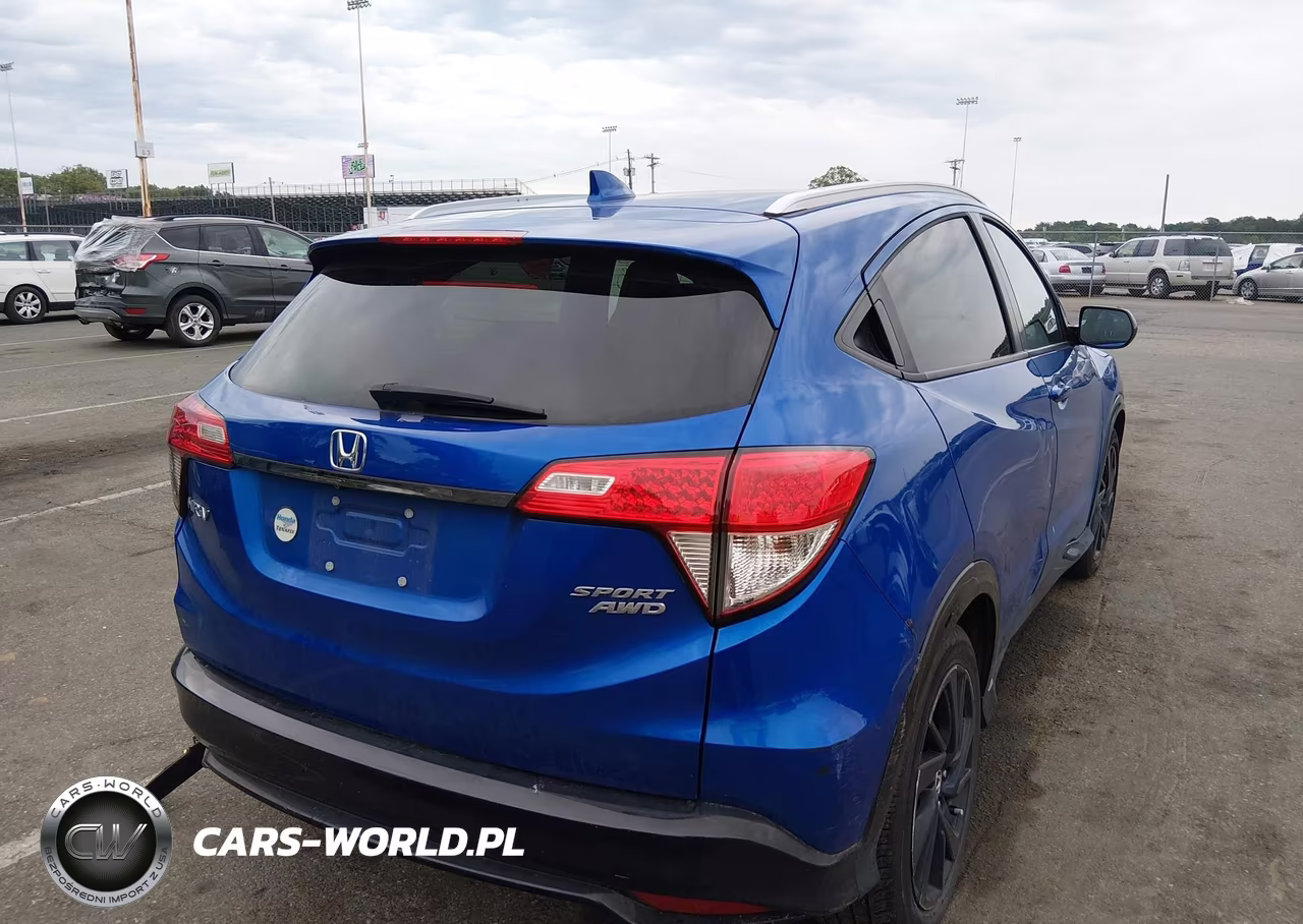 2021 Honda Hr-V Awd Sport VIN:3CZRU6H18MM722308 - 4