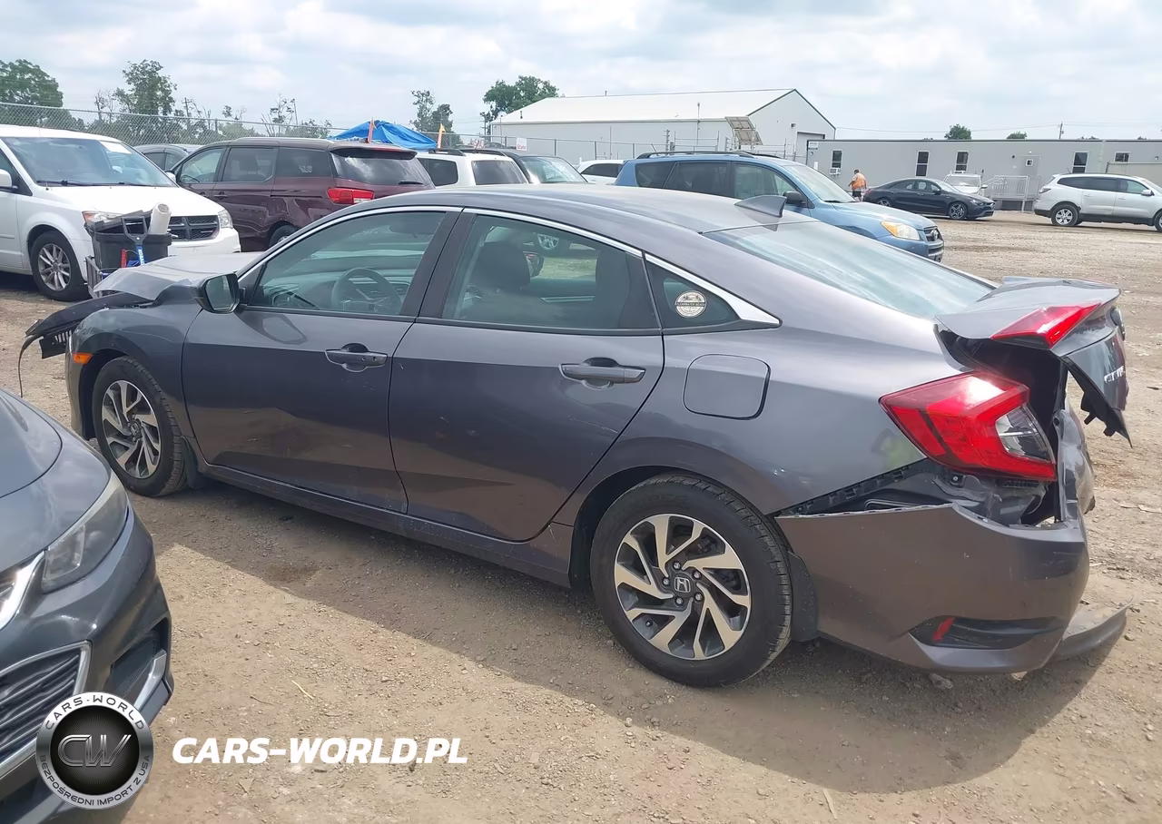 2017 Honda Civic Ex VIN:19XFC2F73HE055241 - 14