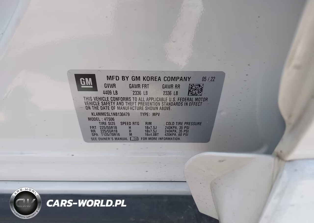 2022 Buick Encore Gx Awd Select VIN:KL4MMESL1NB130479 - 9