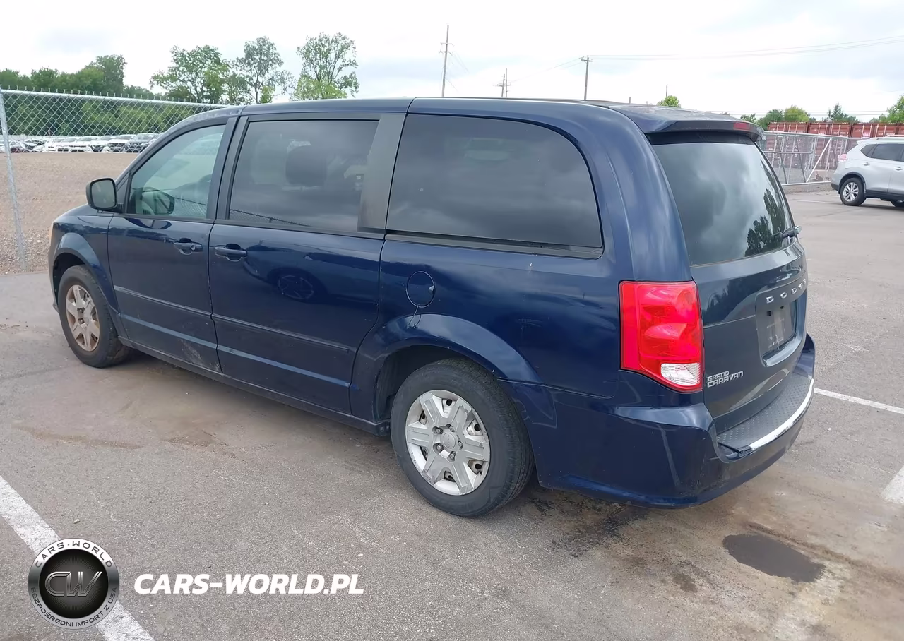 2012 Dodge Grand Caravan Se-Avp VIN:2C4RDGBG1CR272095 - 3