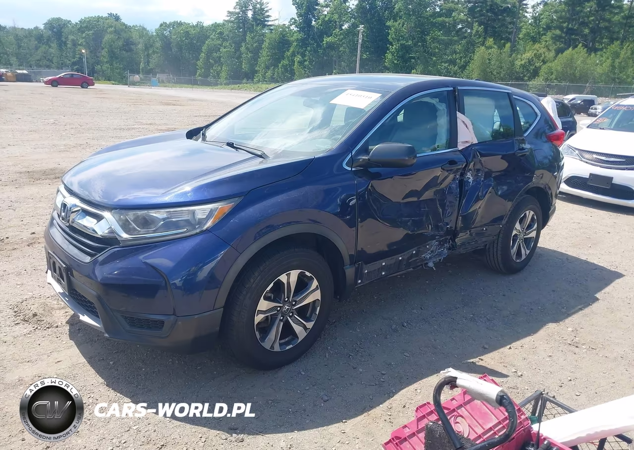 2017 Honda Cr-V Lx VIN:2HKRW6H36HH210138 - 2