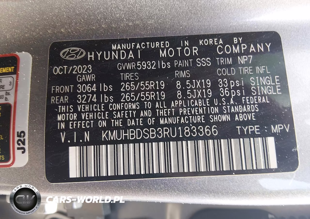 2024 Genesis Gv80 2.5T Awd VIN:KMUHBDSB3RU183366 - 9