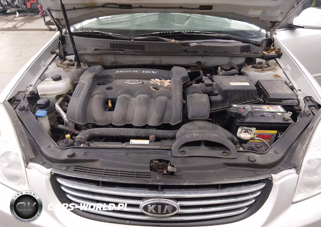 2008 Kia Optima Lx VIN:KNAGE123X85250631 - 10