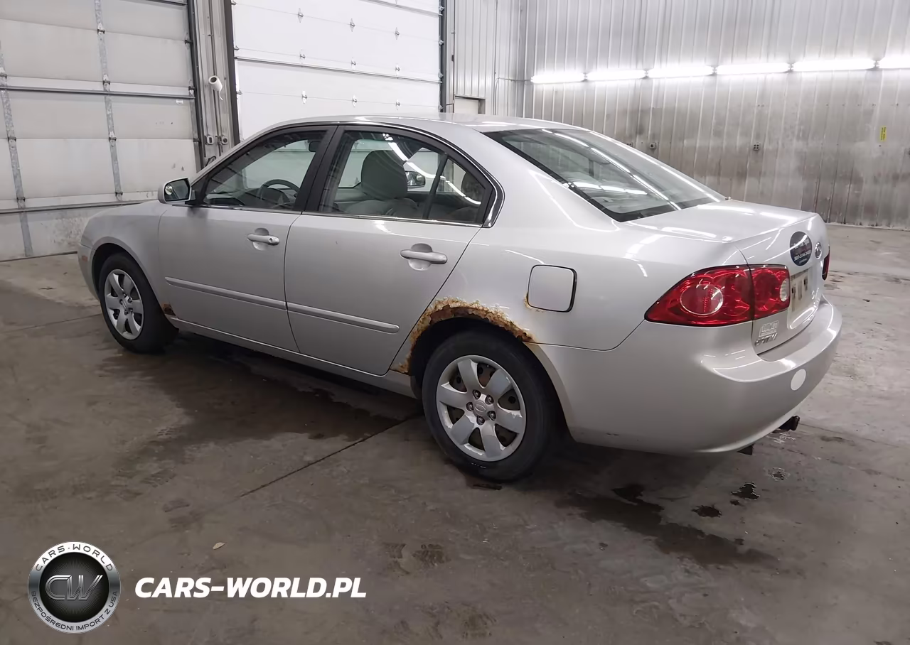 2008 Kia Optima Lx VIN:KNAGE123X85250631 - 3