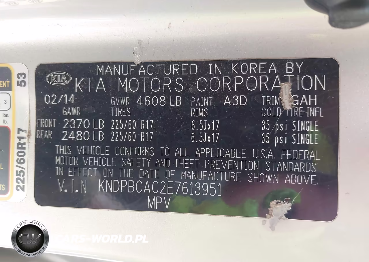 2014 Kia Sportage Lx VIN:KNDPBCAC2E7613951 - 9