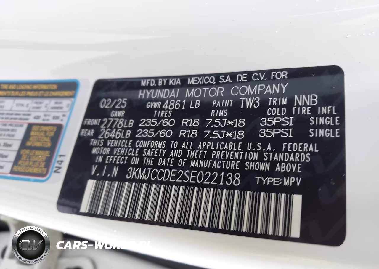 2025 Hyundai Tucson Sel Convenience VIN:3KMJCCDE2SE022138 - 9