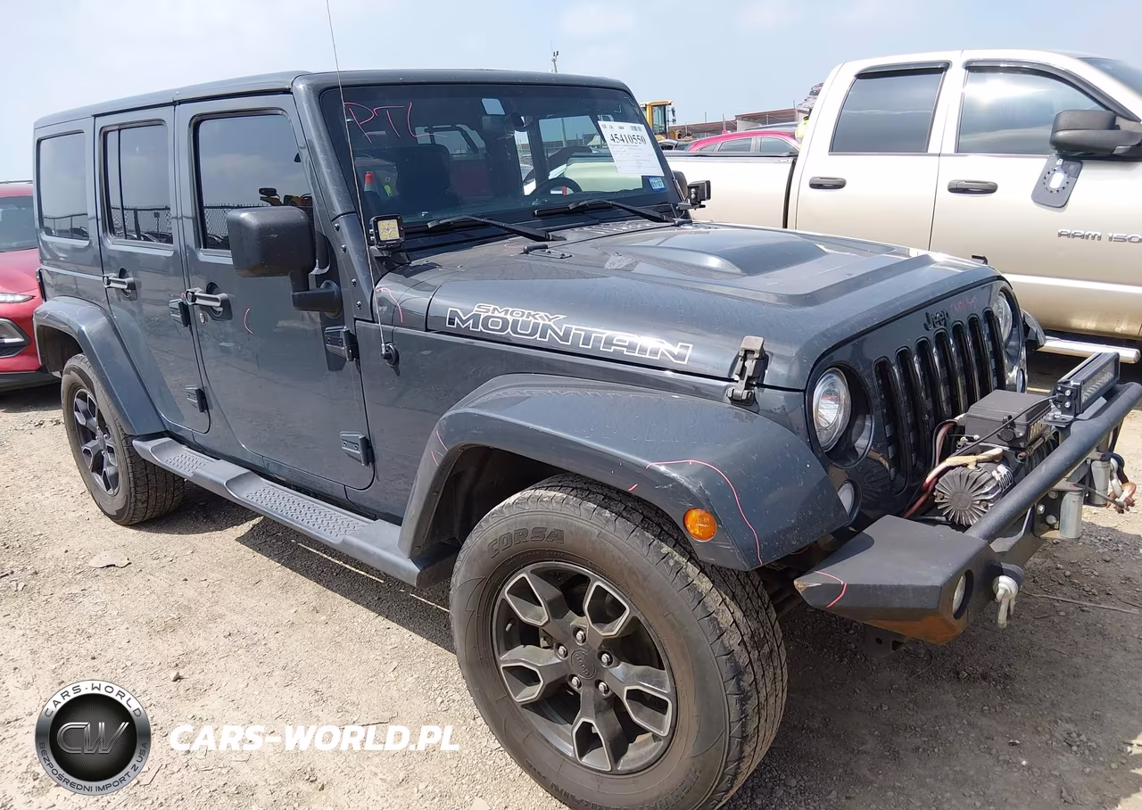 2017 Jeep Wrangler Unlimited Smoky Mountain 4X4