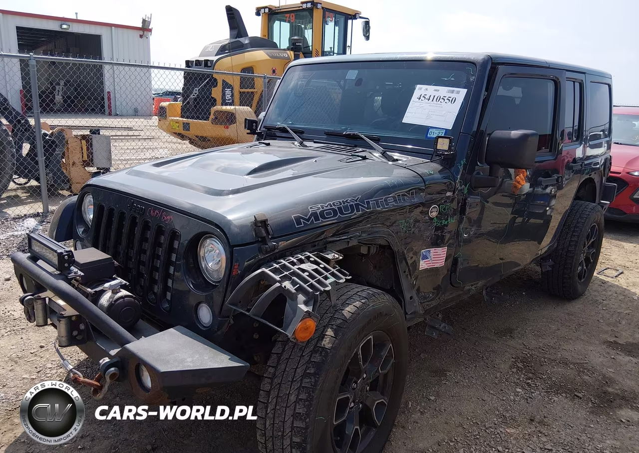 2017 Jeep Wrangler Unlimited Smoky Mountain 4X4 VIN:1C4HJWEG1HL685287 - 2