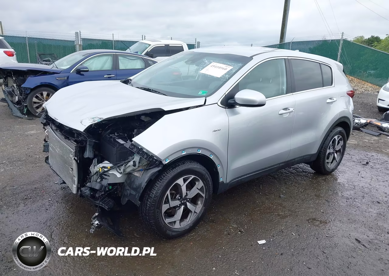 2021 Kia Sportage Lx VIN:KNDPMCACXM7848042 - 2