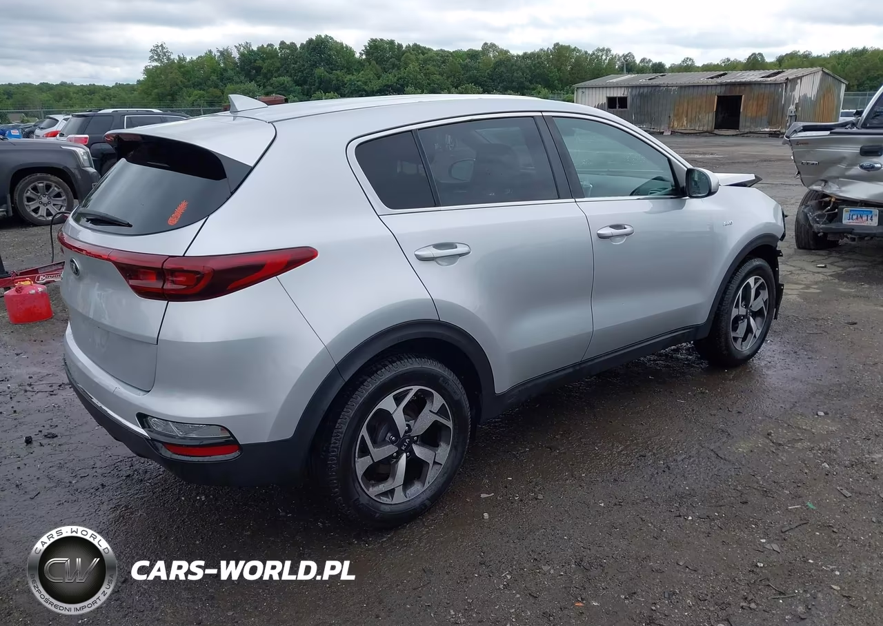 2021 Kia Sportage Lx VIN:KNDPMCACXM7848042 - 4