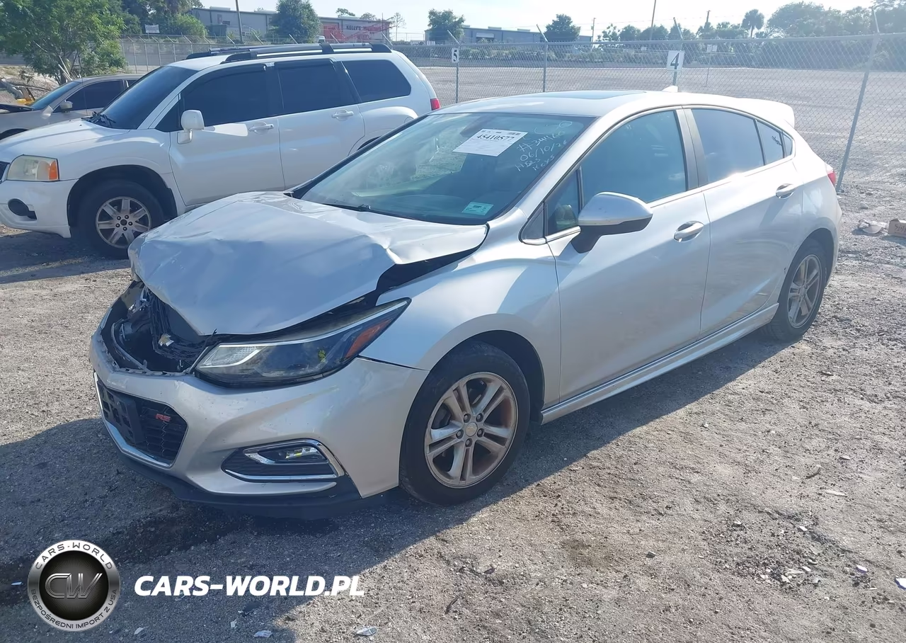 2017 Chevrolet Cruze Lt Auto VIN:3G1BE6SM9HS552994 - 2