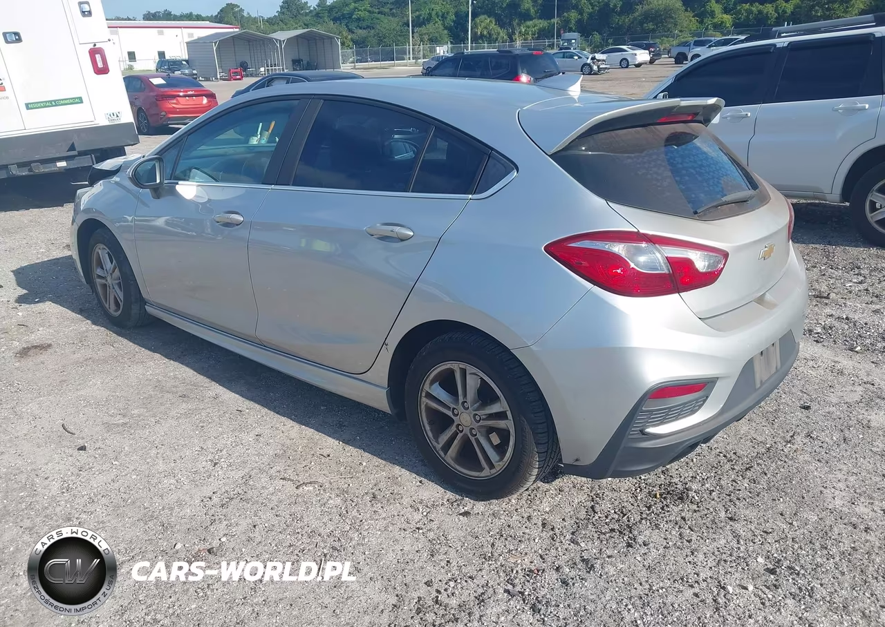 2017 Chevrolet Cruze Lt Auto VIN:3G1BE6SM9HS552994 - 3