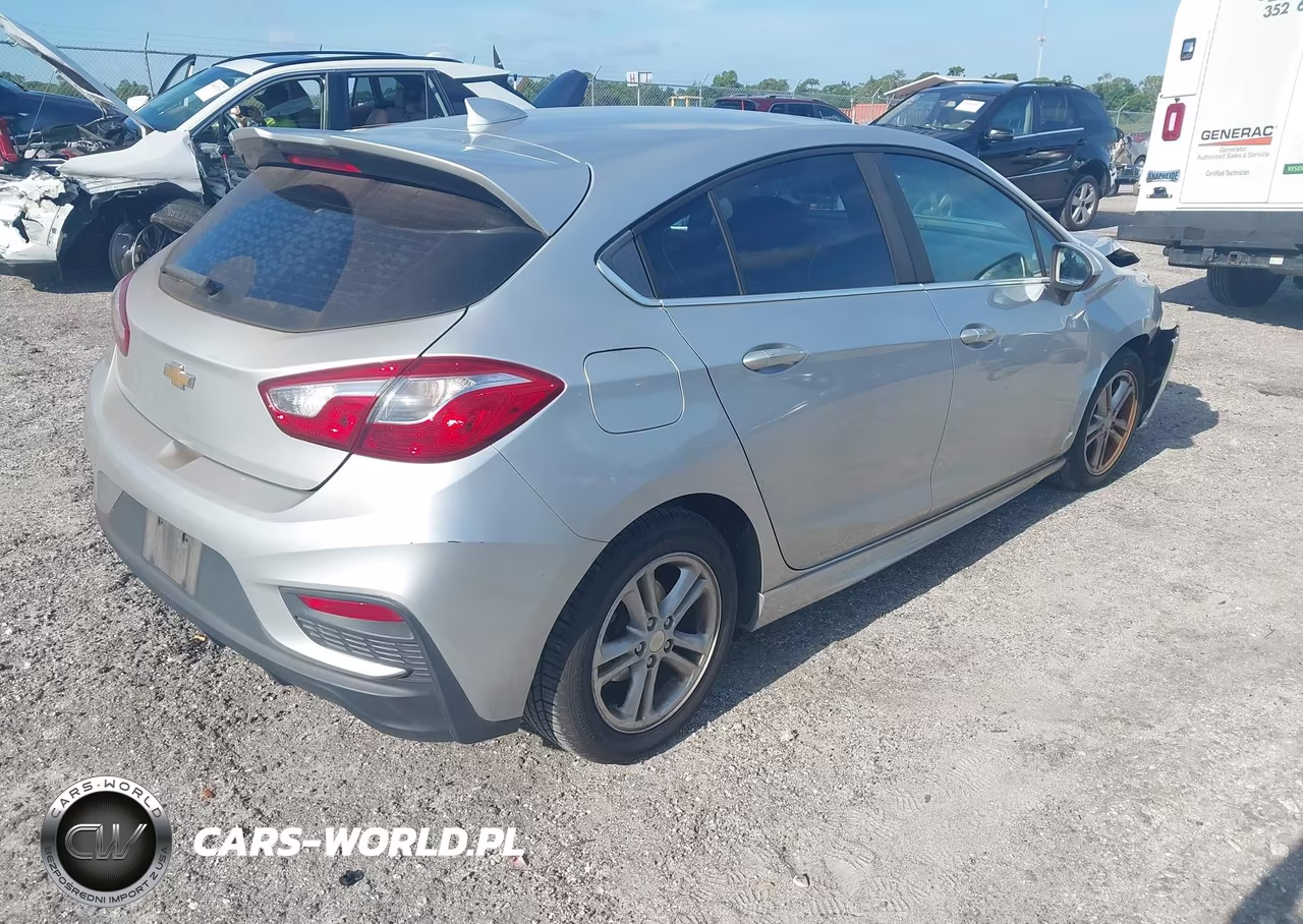 2017 Chevrolet Cruze Lt Auto VIN:3G1BE6SM9HS552994 - 4