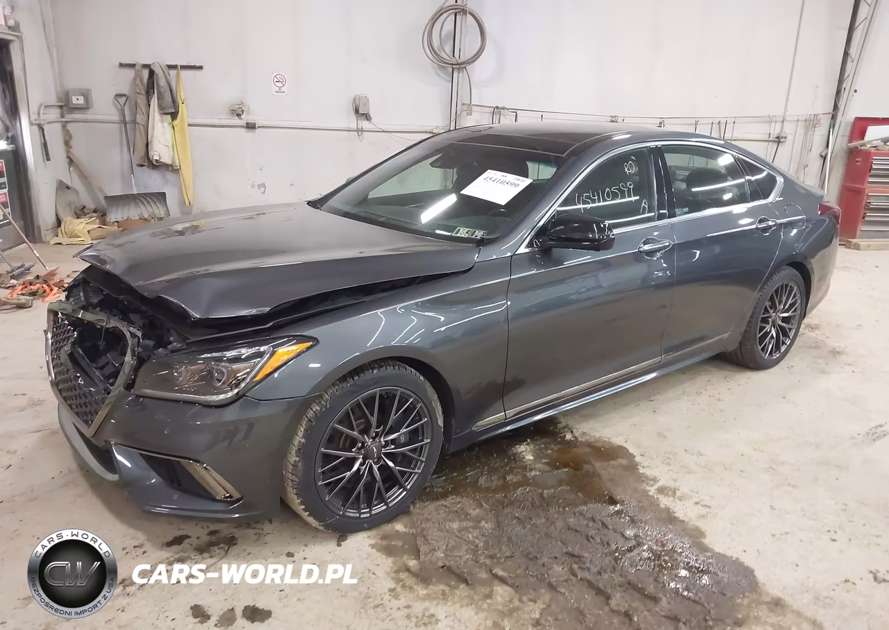 2019 Genesis G80 3.3T Sport VIN:KMTFN4JB4KU322849 - 2