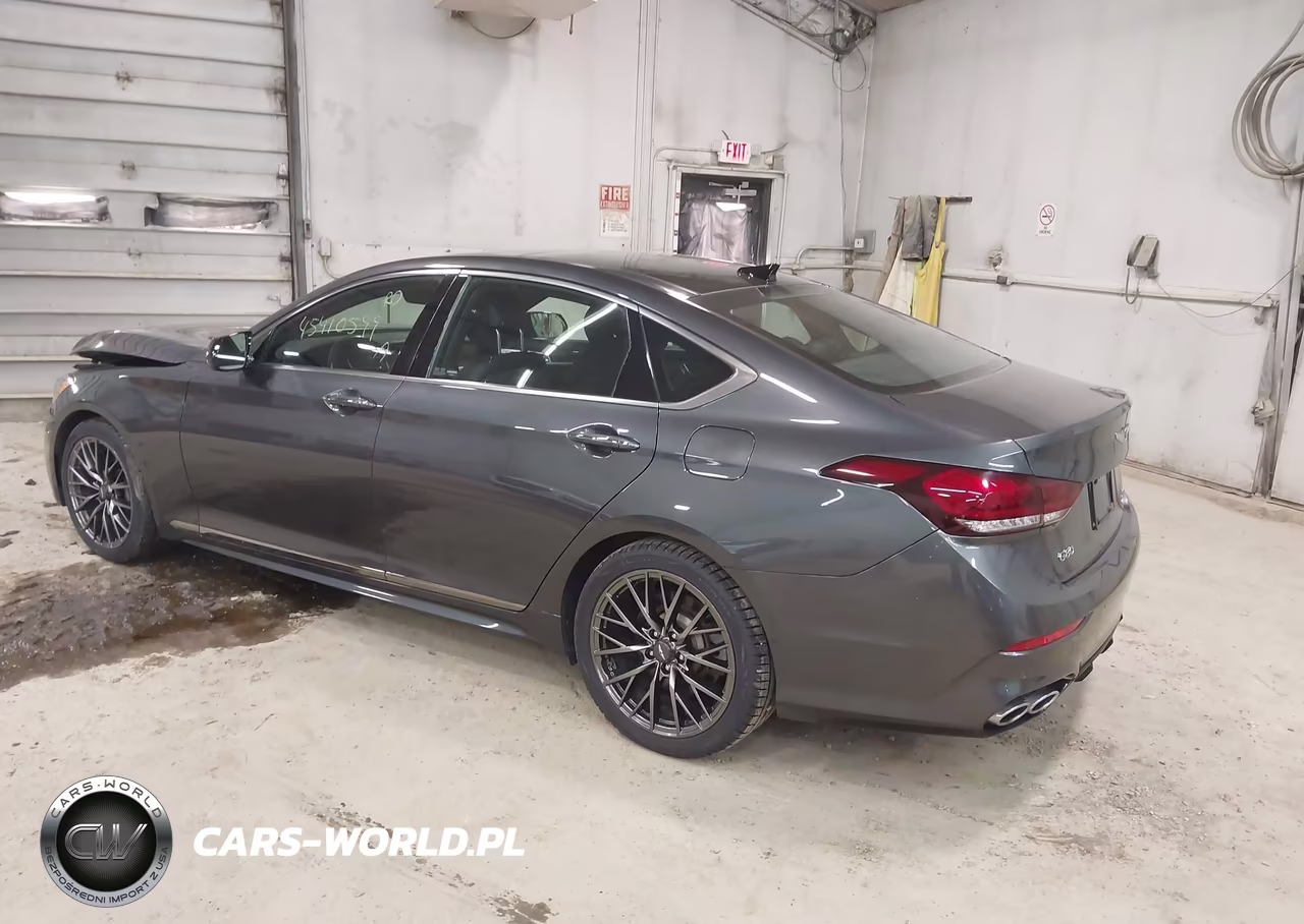 2019 Genesis G80 3.3T Sport VIN:KMTFN4JB4KU322849 - 3