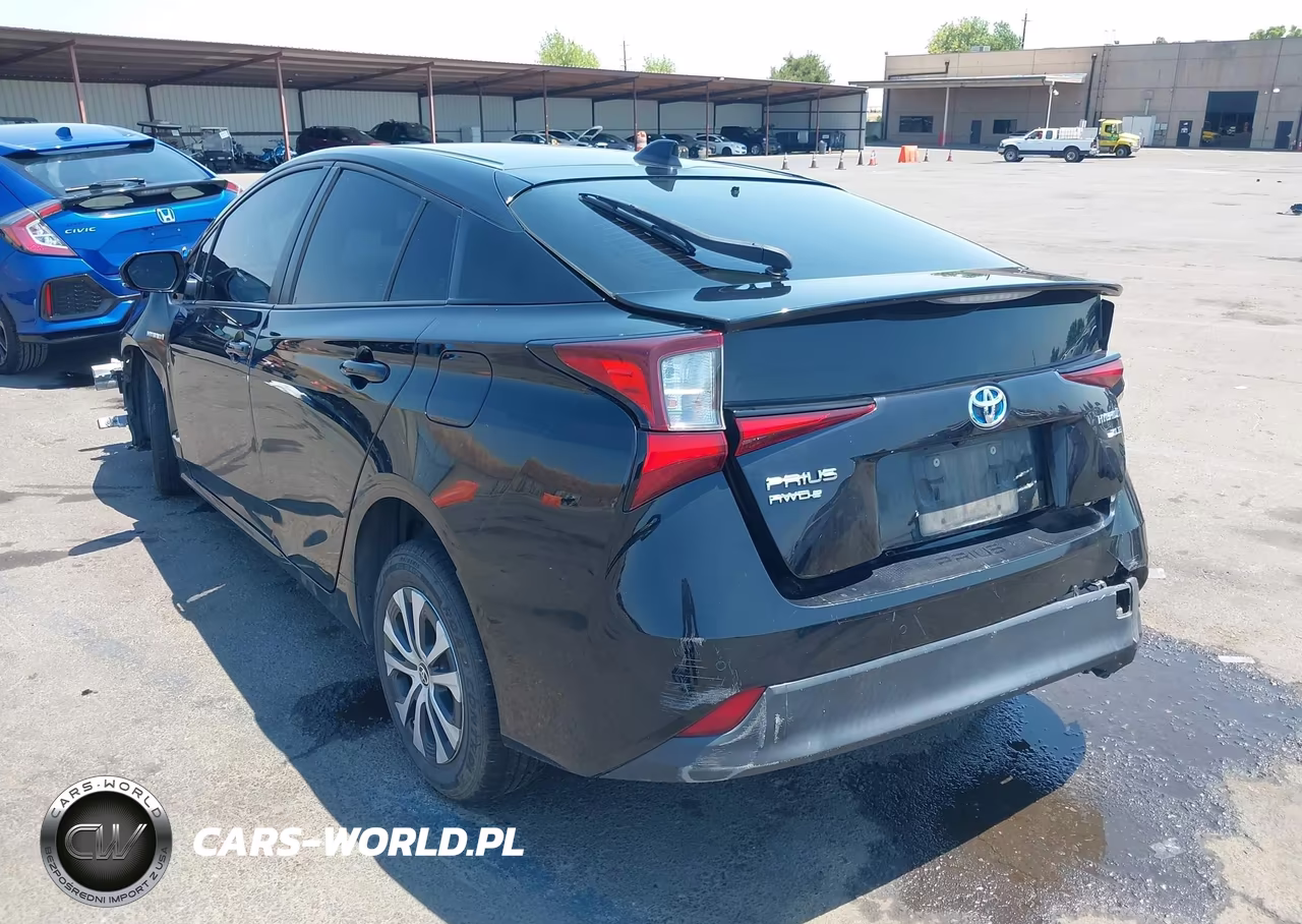 2020 Toyota Prius Xle Awd-E VIN:JTDL9RFU5L3019972 - 3