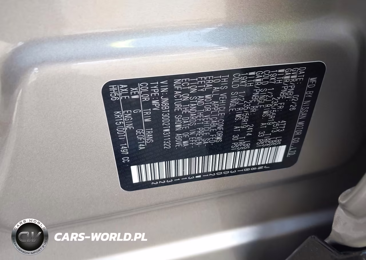 2026 Nissan Rogue Platinum VIN:JN8BT3DD2TW311322 - 9