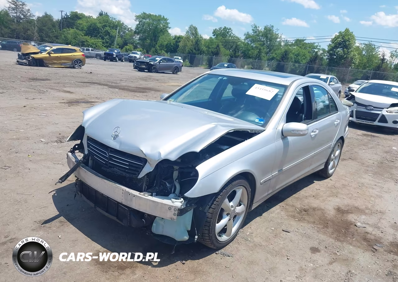 2004 Mercedes-Benz C 230 Kompressor Sport-Sport VIN:WDBRF40J34F487914 - 2
