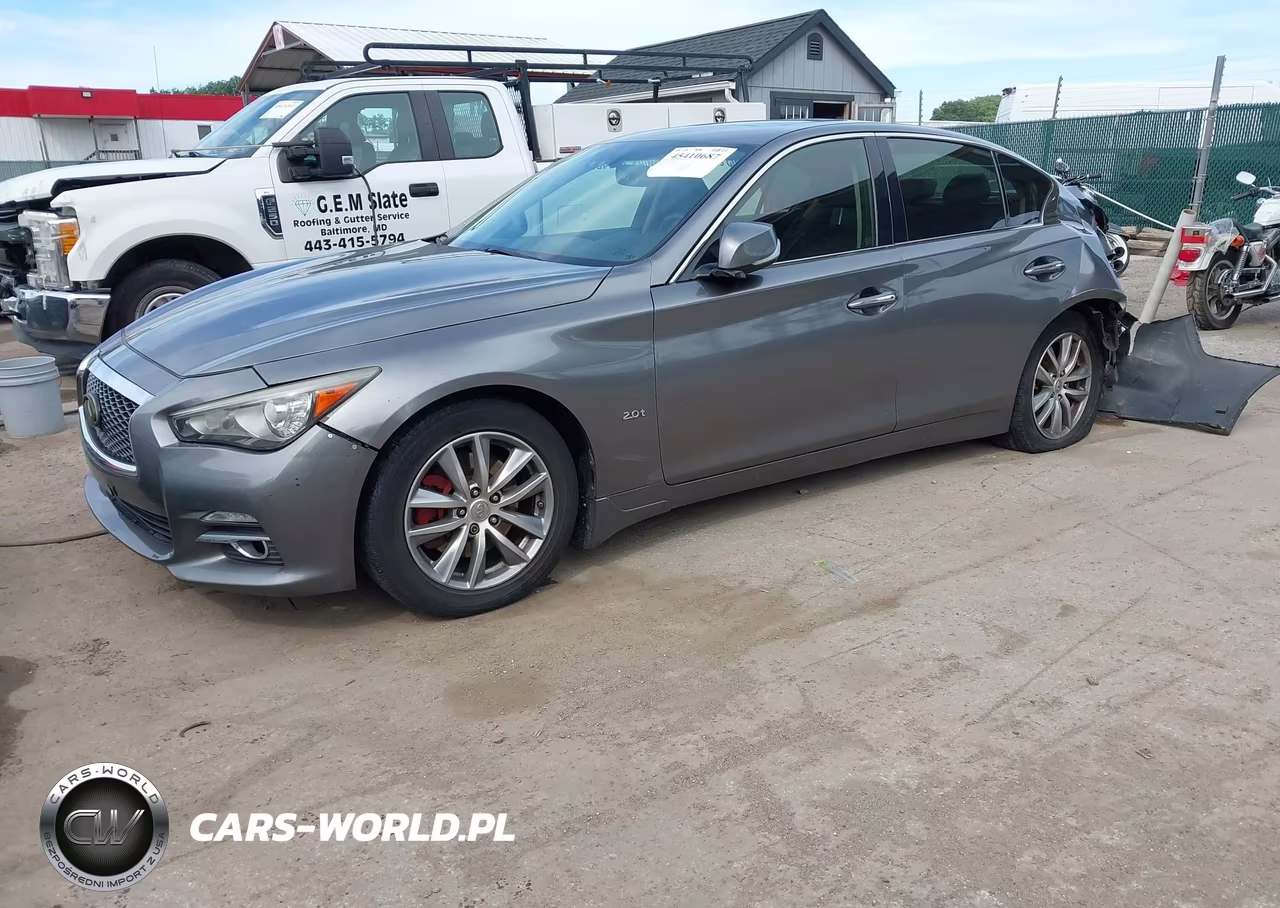 2016 Infiniti Q50 2.0T Premium VIN:JN1CV7AR2GM250401 - 2