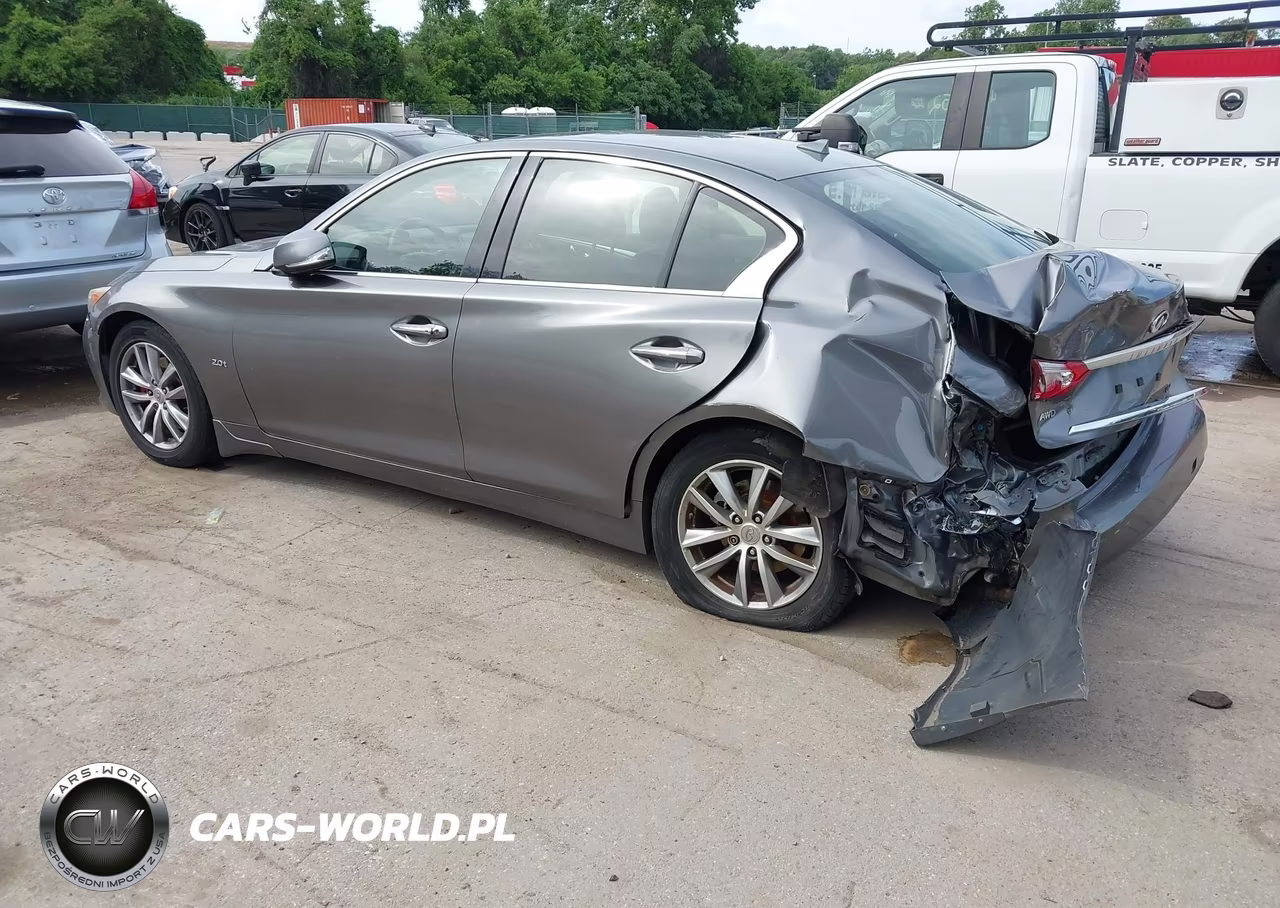2016 Infiniti Q50 2.0T Premium VIN:JN1CV7AR2GM250401 - 3