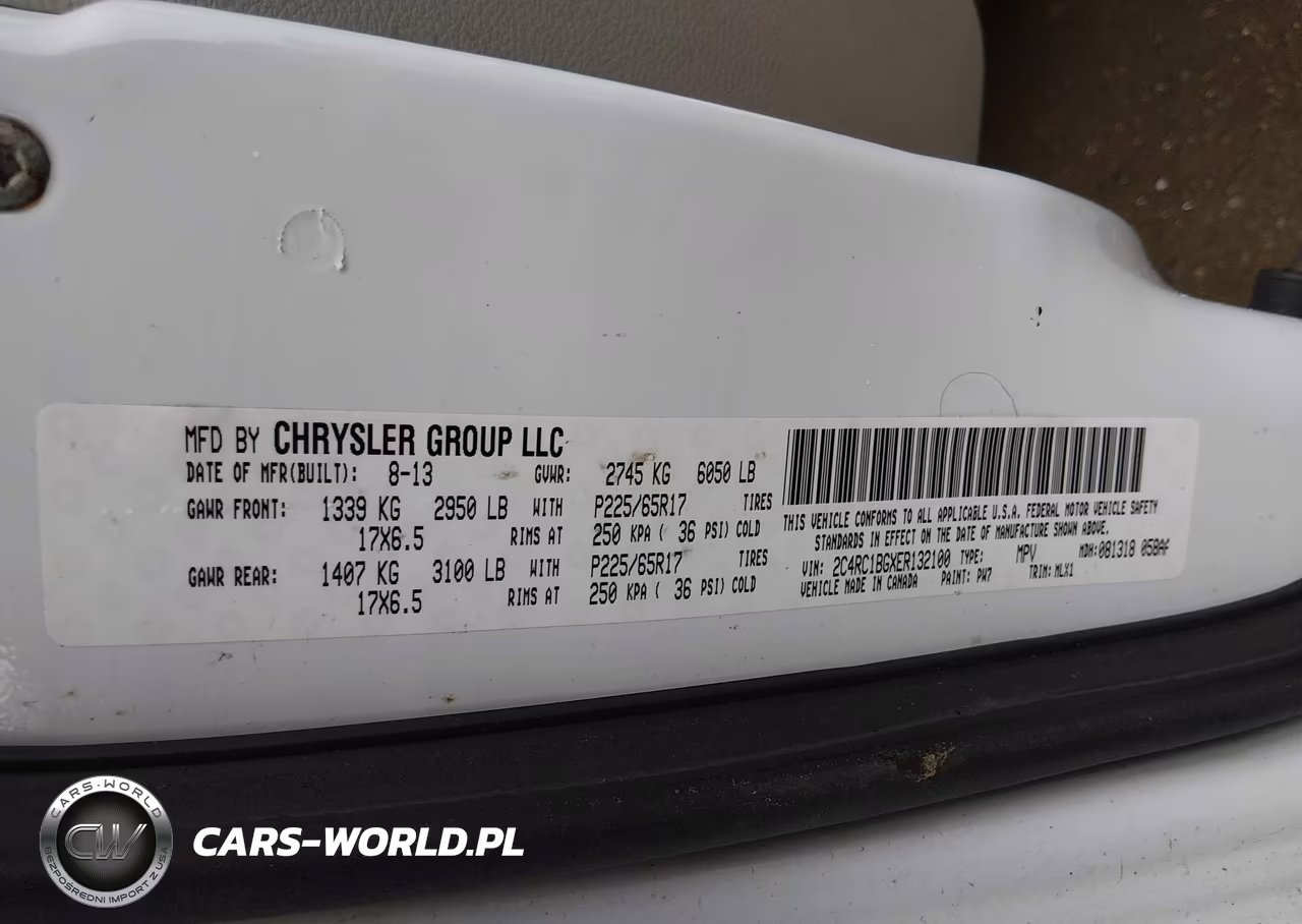 2014 Chrysler Town & Country Touring VIN:2C4RC1BGXER132100 - 9
