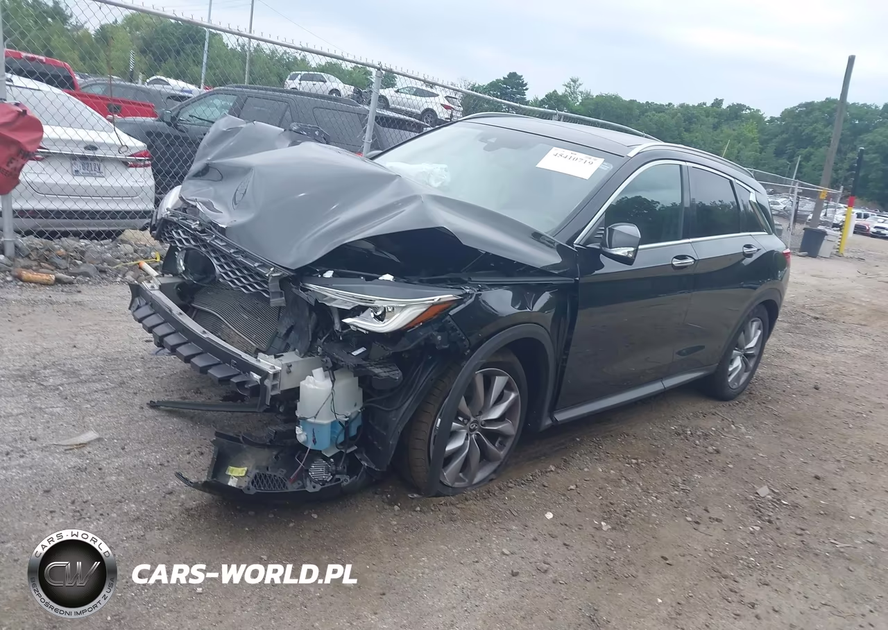 2019 Infiniti Qx50 Luxe VIN:3PCAJ5M38KF144791 - 2