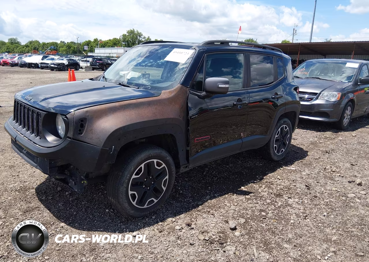 2017 Jeep Renegade Trailhawk 4X4 VIN:ZACCJBCB3HPF51757 - 2