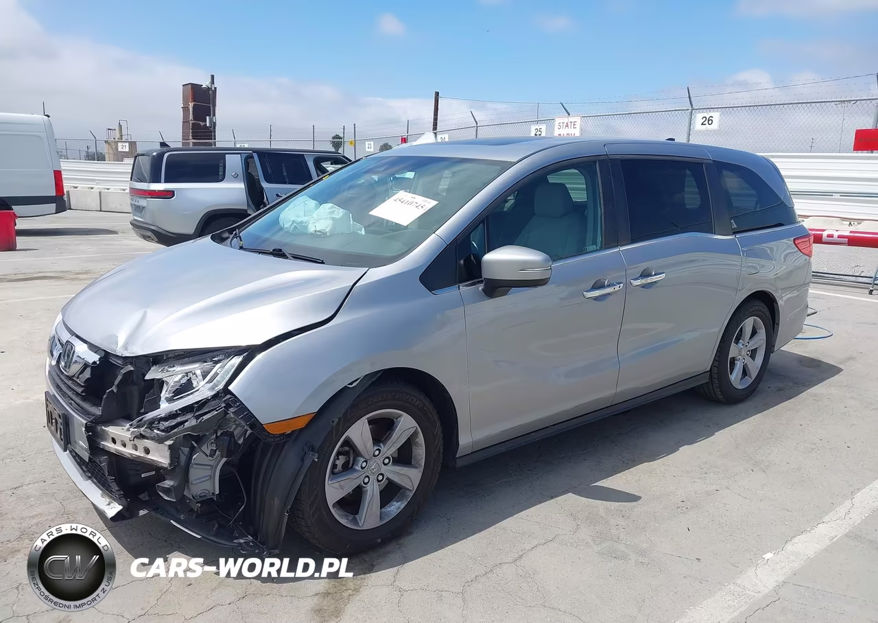 2020 Honda Odyssey Ex-L-Ex-L W-Navi Res VIN:5FNRL6H78LB051190 - 2