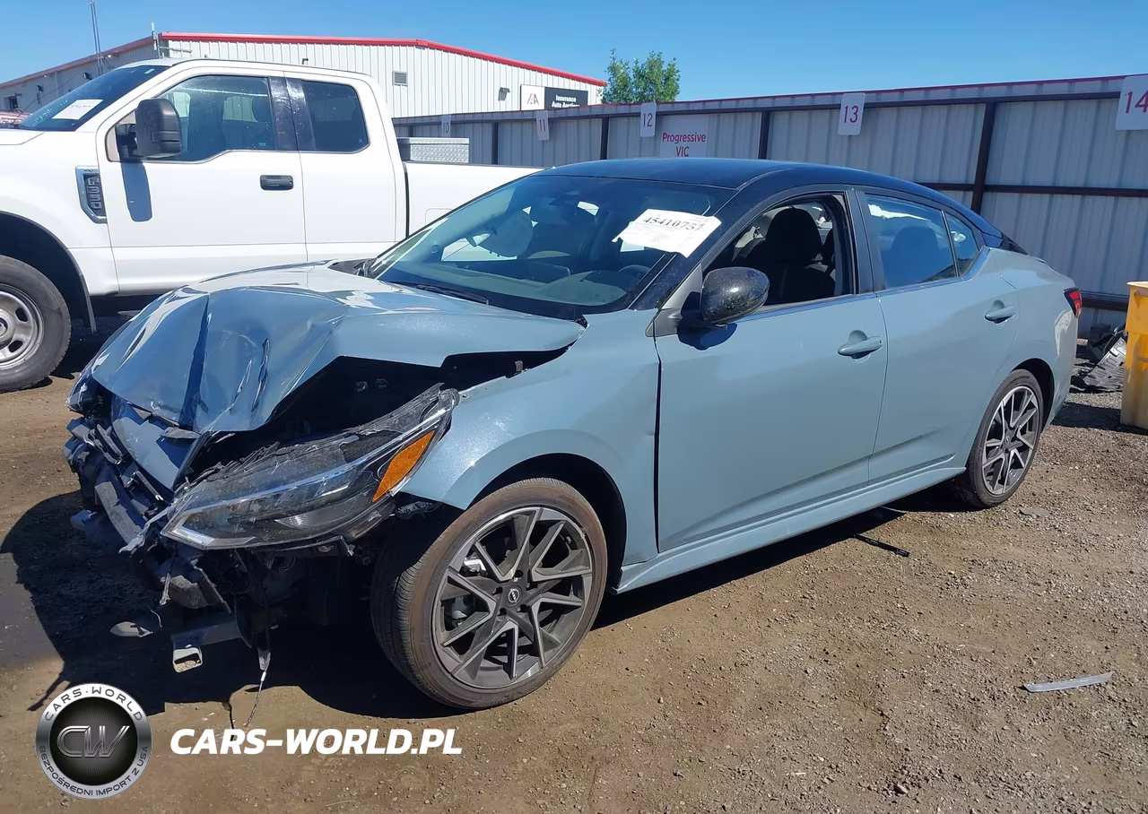 2025 Nissan Sentra Sr VIN:3N1AB8DV7SY416609 - 2
