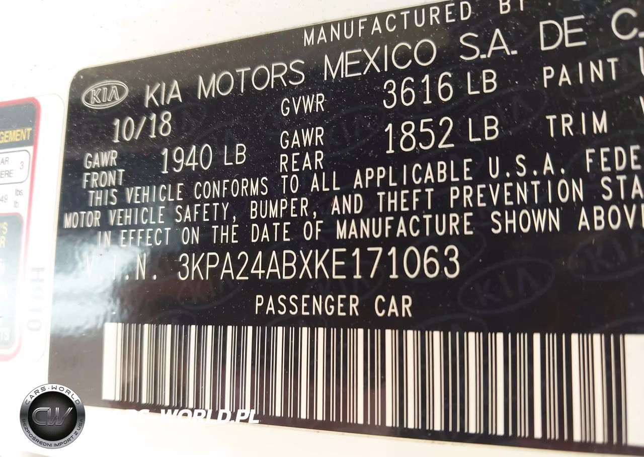 2019 Kia Rio S VIN:3KPA24ABXKE171063 - 9