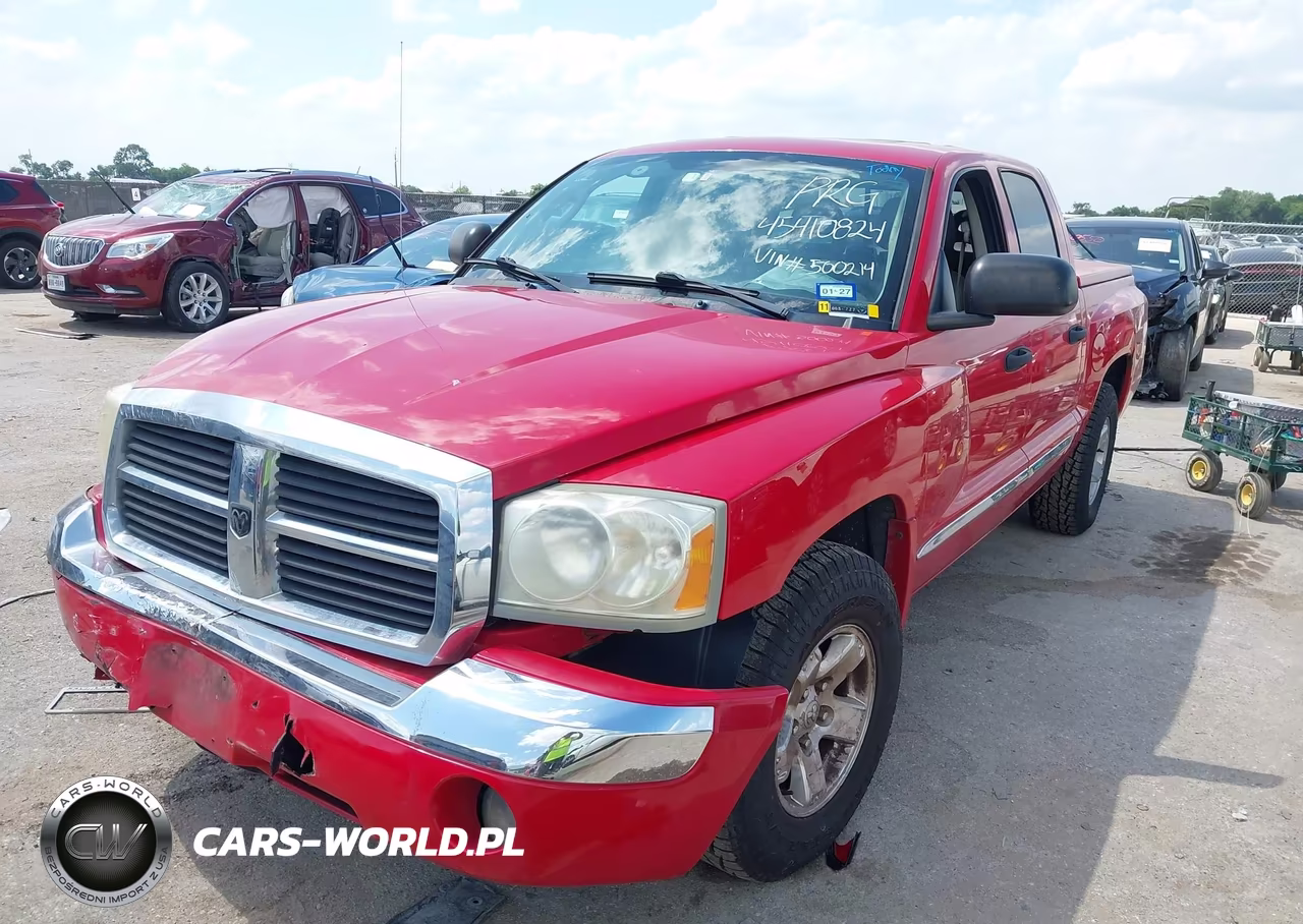 2006 Dodge Dakota Laramie VIN:1D7HE58N26S500214 - 2
