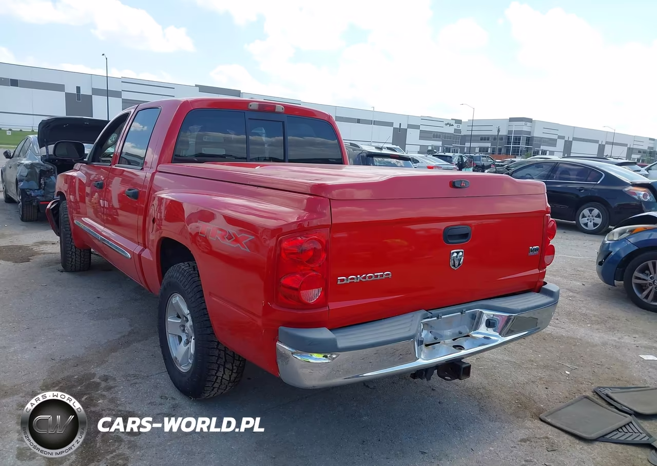 2006 Dodge Dakota Laramie VIN:1D7HE58N26S500214 - 3